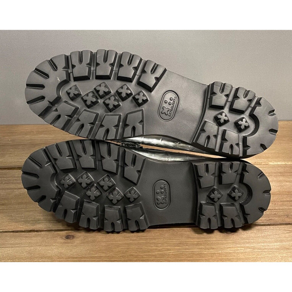 G.H. Bass Weejuns Women's Whitney Super Lug Loafer Size 9.5 Silver Metallic - Picture 10 of 15